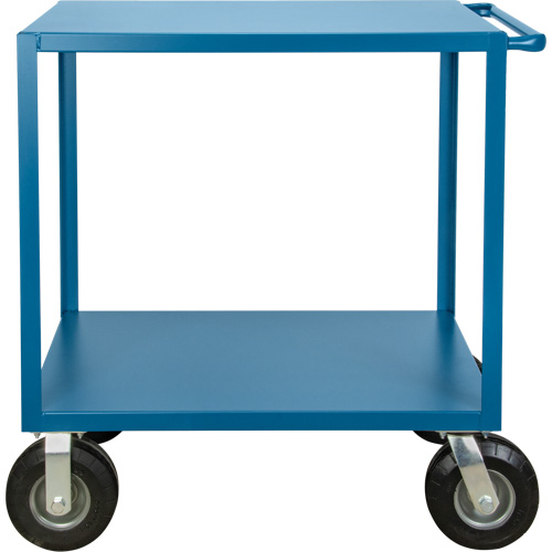  Chariot &agrave; tablettes pour l'ext&eacute;rieur, 2 Tiers, 18" la x 39" h x 33" p, Capacit&eacute; 1200 lb Quali-T-Solutions