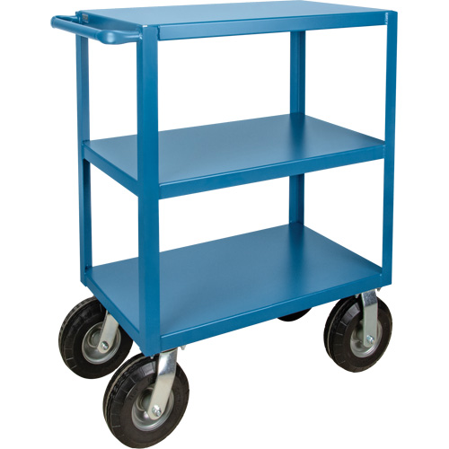  Chariot &agrave; tablettes pour l'ext&eacute;rieur, 3 Tiers, 24" la x 39" h x 51" p, Capacit&eacute; 1200 lb Quali-T-Solutions