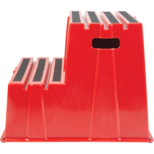 Industrial Step Stool, 2 Steps, 26" x 22-7/16" x 19-11/16" High Quali-T-Solutions