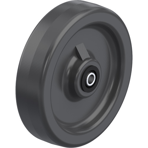 Roues ph&eacute;noliques pleines noires Quali-T-Solutions