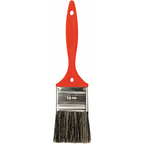 Pinceau Go, Soies naturelles, Manche Plastique, Largeur de 1" Quali-T-Solutions