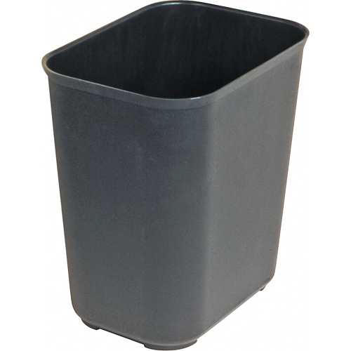 Fire Resistant Wastebasket, 14 Quarts, Fiberglass Quali-T-Solutions