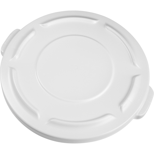 Couvercles ronds Brute, Couvercle plat, Plastique/Poly&eacute;thyl&egrave;ne, Convient aux contenants 19-7/8" dia. Quali-T-Solutions