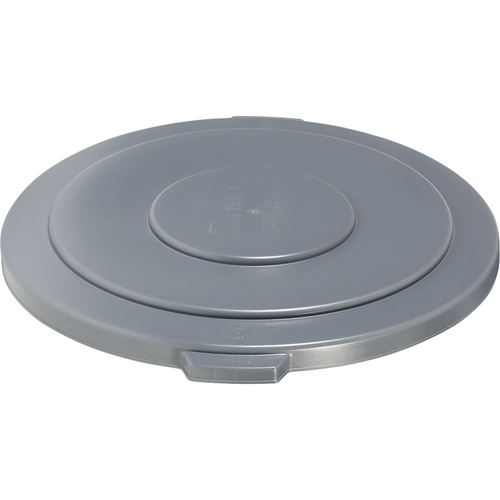 Couvercles ronds Brute, Couvercle plat, Plastique/Poly&eacute;thyl&egrave;ne, Convient aux contenants 26-1/2" dia. Quali-T-Solutions