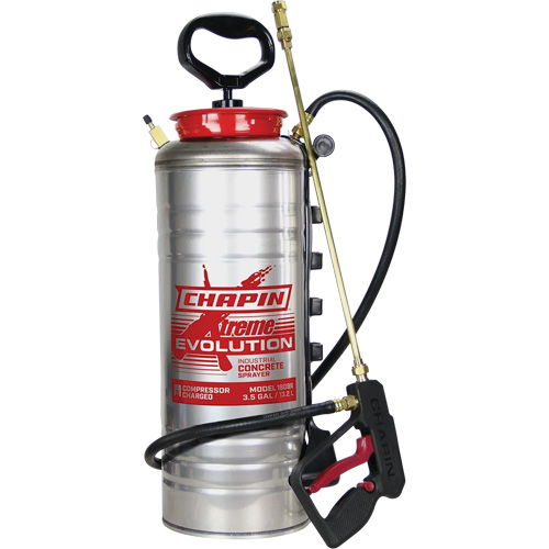 Pulv&eacute;risateur de b&eacute;ton &agrave; r&eacute;servoir Evolution, 3,5 gal. (13,2 L), Acier inoxydable, Lance de 19" Quali-T-Solutions