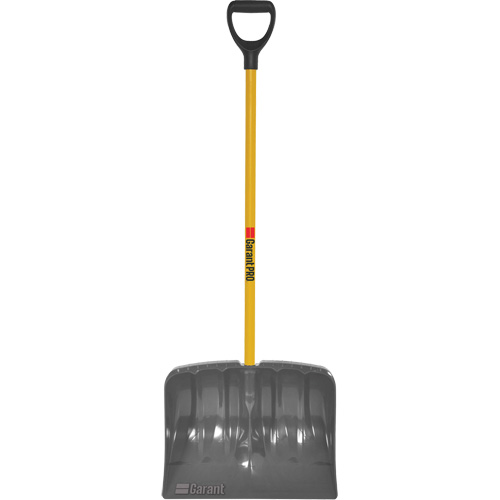 Pelle &agrave; neige haute capacit&eacute; Mountain Mover, Lame Polypropyl&egrave;ne, Largueur 19", Manche Prise en D Quali-T-Solutions