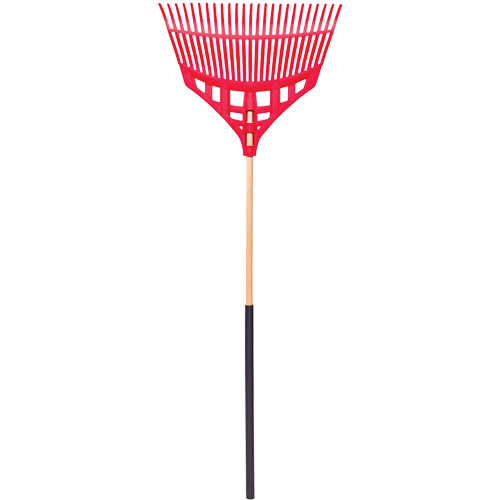 R&acirc;teau &agrave; feuilles, Lame 24", Manche Bois, Lame Plastique Quali-T-Solutions