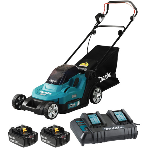 36V 5.0 Ah LXT Lawn Mower Kit, Push Walk-Behind, Battery Powered, 17" Cutting Width Quali-T-Solutions