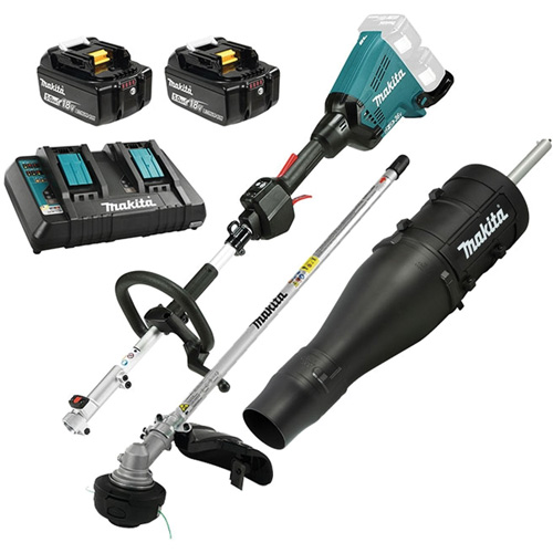 LXT 5.0 Ah Brushless Split Shaft Power Unit Kit with EM405MP Line Trimmer, Battery Powered, 36 V Quali-T-Solutions