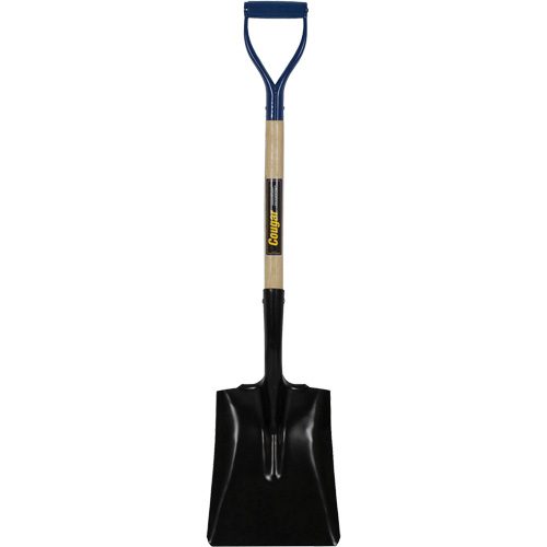 Pelle carr&eacute;e, Bois dur, Lame Acier durci, Manche en Prise en D, Longueur 41-1/2" Quali-T-Solutions