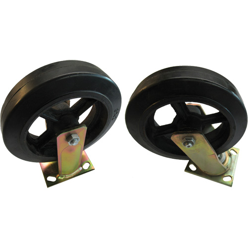 Steel Self-Dumping Hoppers - Caster Sets For Hoppers Quali-T-Solutions