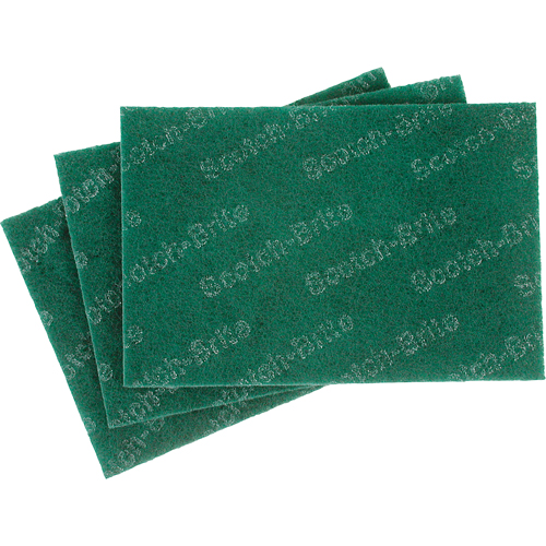 Tampons manuels Scotch-Brite, 9" lo x 6" la Quali-T-Solutions