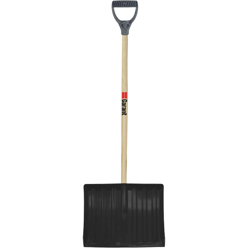 Nordic Snow Shovel, Polypropylene Blade, 17-3/4" Wide, D-Grip Handle Quali-T-Solutions