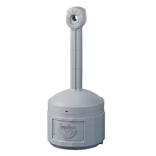 Cendriers Smoker's Cease-Fire, Sur pied, Plastique, Capacit&eacute; 4 gal. US, Hauteur 38-1/2" Quali-T-Solutions