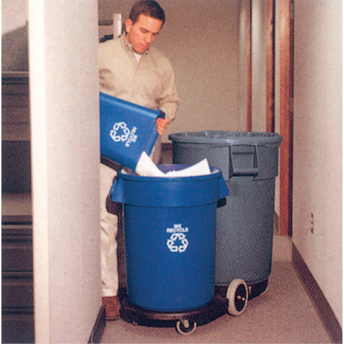 Socle roulant Tandem Brute, Noir Quali-T-Solutions