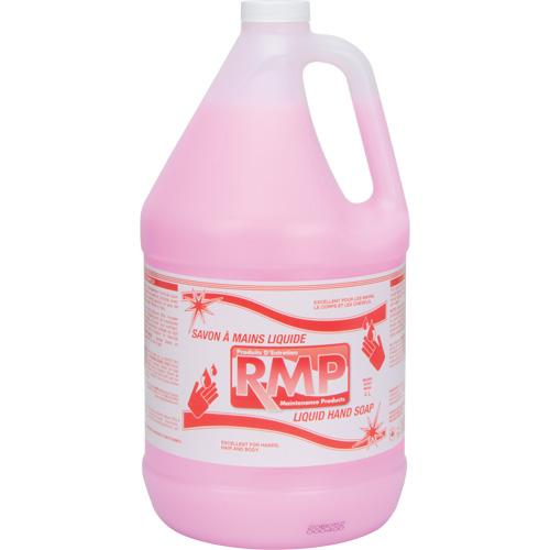Savon liquide rose pour les mains, Liquide, 4 L, Parfum&eacute; Quali-T-Solutions