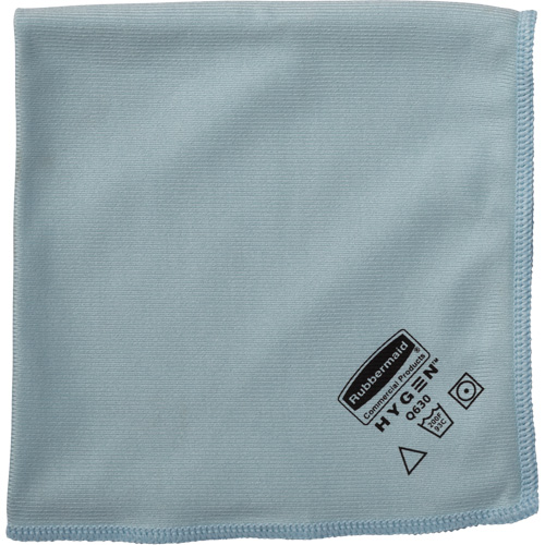 Chiffons en microfibre Hygen s&eacute;rie ex&eacute;cutif, Microfibre, Bleu Quali-T-Solutions