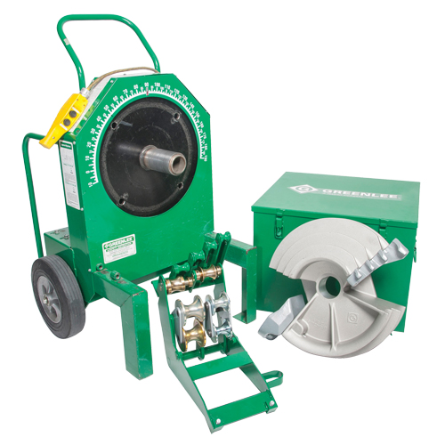 Machine &agrave; plier &eacute;lectrique classique avec sabot simple pour tube &eacute;lectrique m&eacute;tallique Quali-T-Solutions