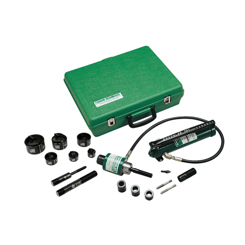 Ensemble de poinçonnage avec pompe manuelle et poinçons Slug-Buster Quali-T-Solutions