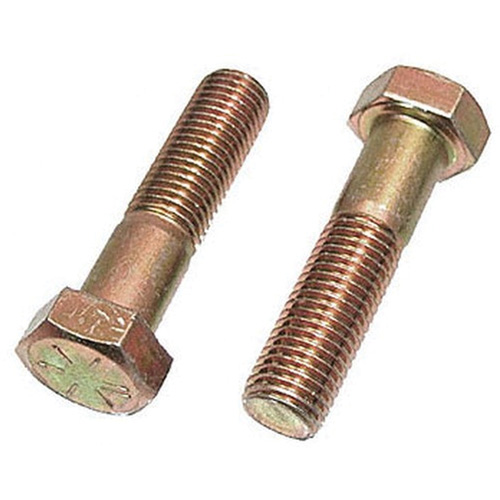 Vis d'assemblage hexagonale, 3/8" dia., 4" lo, Acier inoxydable, Cors&eacute; Quali-T-Solutions