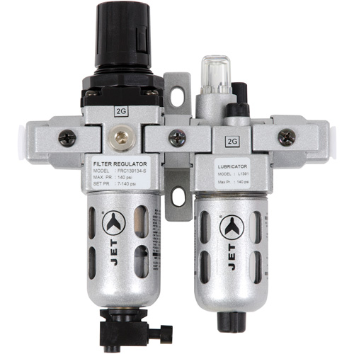 AFRLCM14 2-Piece Miniature Air Filter, Regulator & Lubricator, 1/4" NPT Quali-T-Solutions