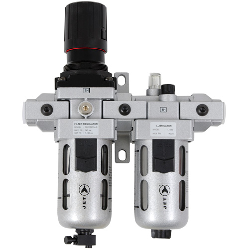 Filtre &agrave; air standard en deux parties, r&eacute;gulateur et lubrificateur AFRLCS12, 1/2" NPT Quali-T-Solutions