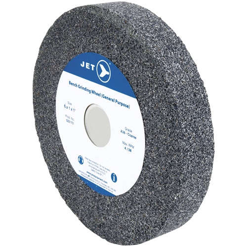 Meule d'&eacute;tabli A610C, 6" x 1", Arbre de 1" Quali-T-Solutions
