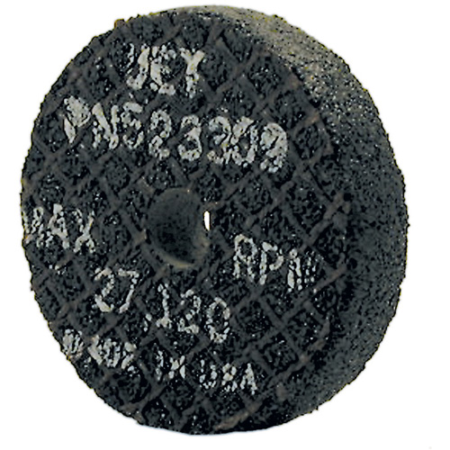 Resin Bonded Straight Wheel for Steel, 2" x 1/2", 3/8" Arbor, Type 1 Quali-T-Solutions