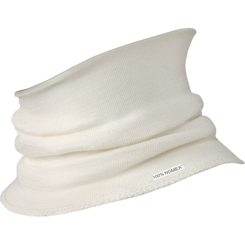 C207 Chauffe-cou & pare-vent, Blanc, Nomex Quali-T-Solutions