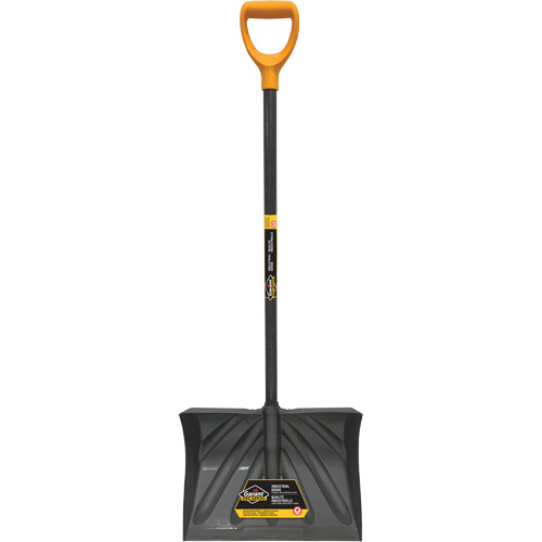 Pelle &agrave; neige Pro, Lame Polypropyl&egrave;ne, Largueur 13-1/2", Manche Prise en D Quali-T-Solutions