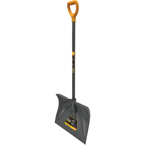 Pelle &agrave; neige Pro, Lame Polypropyl&egrave;ne, Largueur 13-1/2", Manche Prise en D Quali-T-Solutions