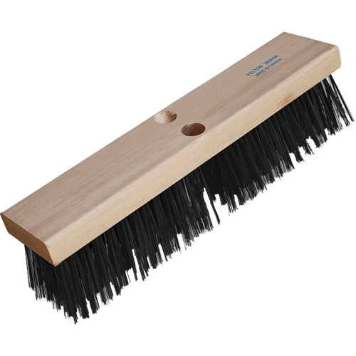 Road Warrior Extra Heavy-Duty Push Broom, 16", X-Coarse, Wire Bristles Quali-T-Solutions