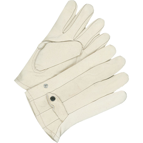 Gants classiques de cordeur, 10, Paume Cuir fleur de vache Quali-T-Solutions
