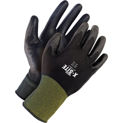 X-Site Coated Gloves, 7, Polyurethane Coating, Nylon Shell Quali-T-Solutions