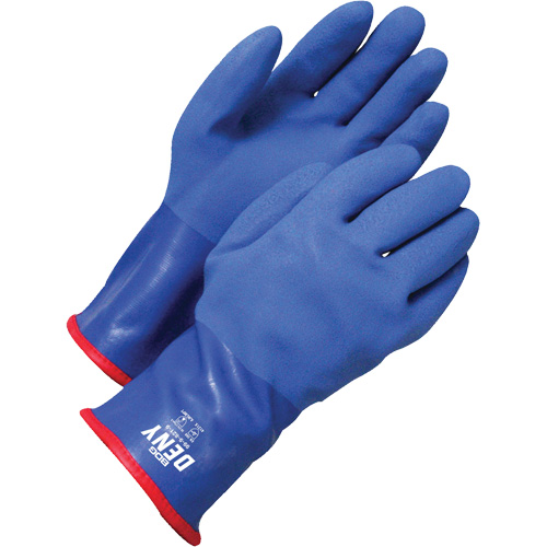 Deny Coated Gloves, Size 10, 12" L, PVC, Acrylic Inner Lining Quali-T-Solutions