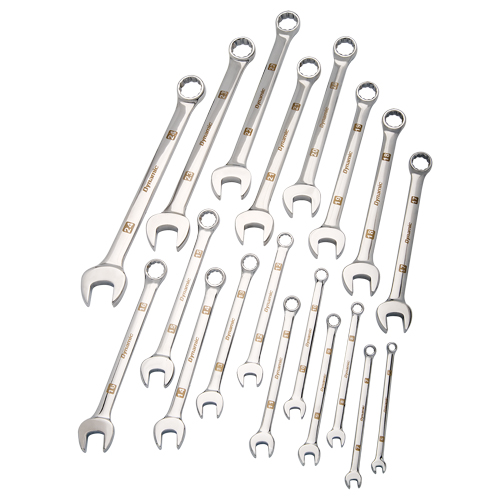 Wrench Set, Combination, 19 Pieces, Metric Quali-T-Solutions