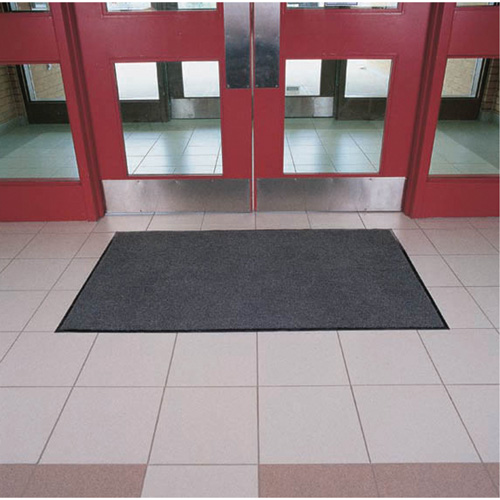 Tapis Poly-Tuft, Essuie-pieds, 3' x 60' x 5/16", Charbon Quali-T-Solutions