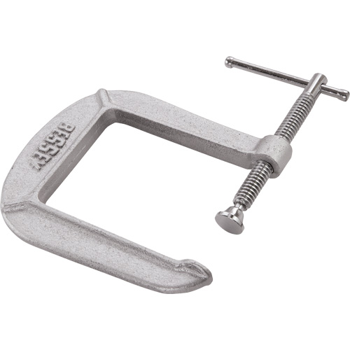 Serre-joint en C de s&eacute;rie l&eacute;g&egrave;re, Capacit&eacute; de 3" (76 mm), Profondeur de gorge de 4-1/2" (114 mm) Quali-T-Solutions