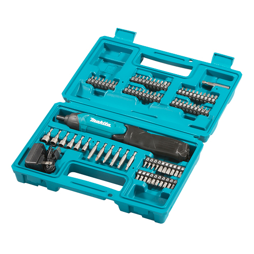 Ensemble jeu de tournevis sans fil, 1/4", 3,6V, 6 N.m couple max., Lithium-ion bloc-pile Quali-T-Solutions