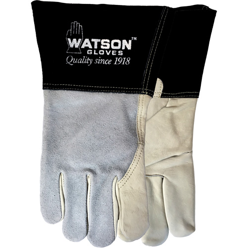 Fabulous Fabricator Gloves, Grain Cowhide, Size Large Quali-T-Solutions