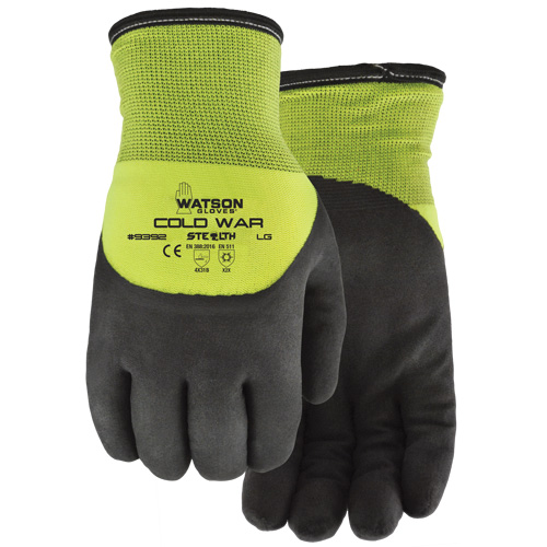 Stealth Cold War Thermal Gloves, Medium, Foam Nitrile Coating Quali-T-Solutions