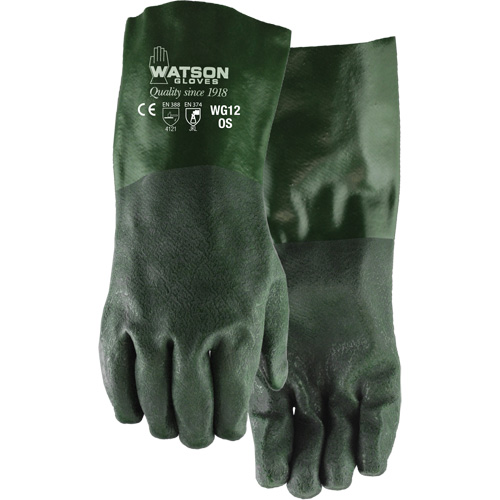 Gants enduits Dura Dip, 12" lo, PVC, Doublure en Jersey Quali-T-Solutions