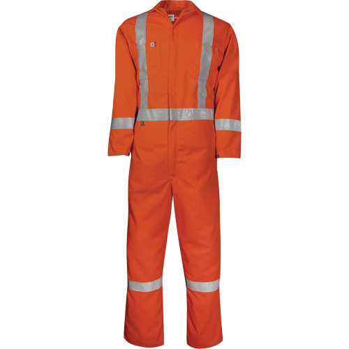 Westex UltraSoft&reg; Unlined Contractor Coveralls, Size 2X-Large (Tall), Orange, 8.7 cal/cm² Quali-T-Solutions
