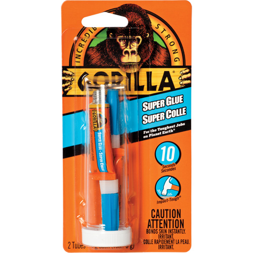 Super Glue, 2 x 3 g, Tube, Clear Quali-T-Solutions