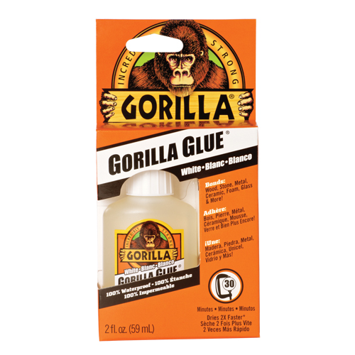 Glue, 2 oz., Squeeze Bottle, White Quali-T-Solutions