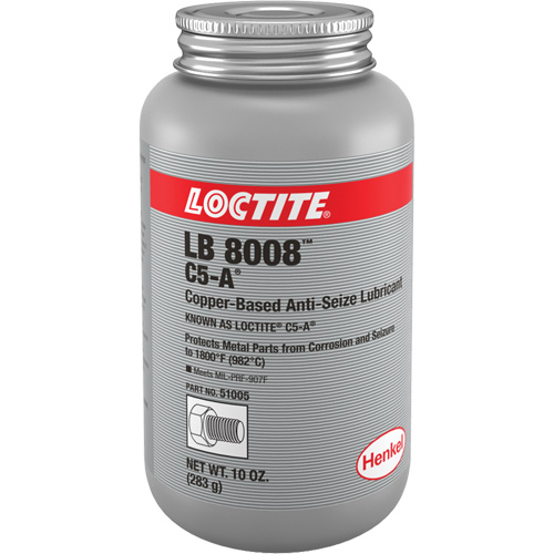 Lubrifiant antigrippant &agrave; base de cuivre, 10 oz, Canette &agrave; dessus brosse, 1800°F (982°C) Temp&eacute;rature max. Quali-T-Solutions