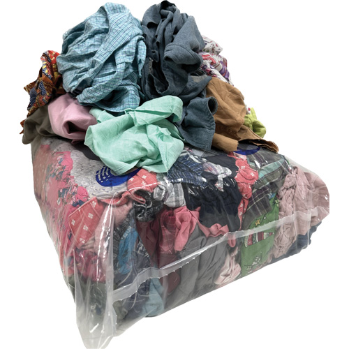 Chiffons d'essuyage sp&eacute;ciaux, M&eacute;lange de couleurs, 20 lb Quali-T-Solutions