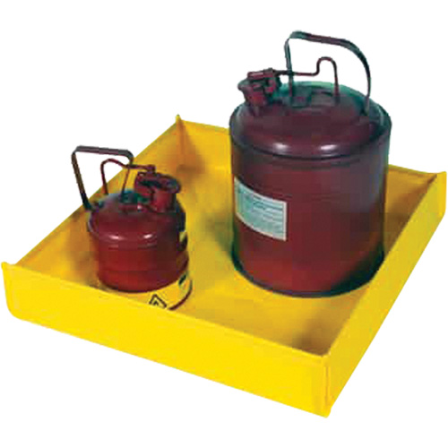 Flexible Ultra-Utility Tray, 12" lo x 12" la x 4,8" h, Cap. de d&eacute;versement 1,5 gal. US Quali-T-Solutions