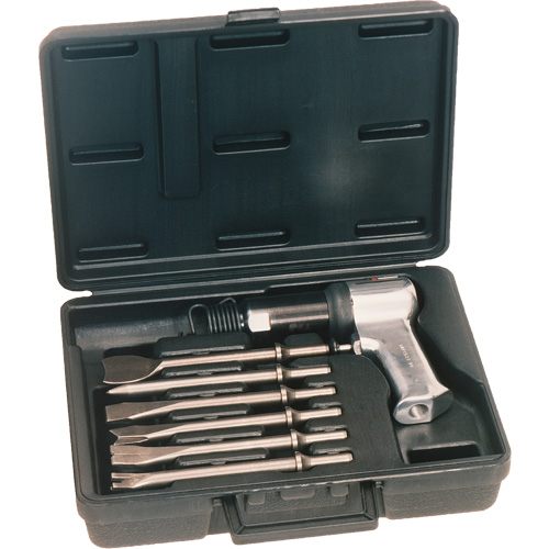 Super Duty Air Hammer Kit, 3 CFM, 1/4" NPT, 3000 BPM, 3/4" x 2-9/32" (19.05mm x 57.94mm) Quali-T-Solutions