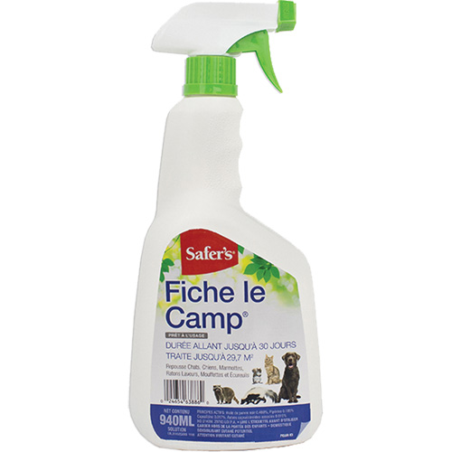 R&eacute;pulsif liquide contre les animaux Fiche le camp Quali-T-Solutions